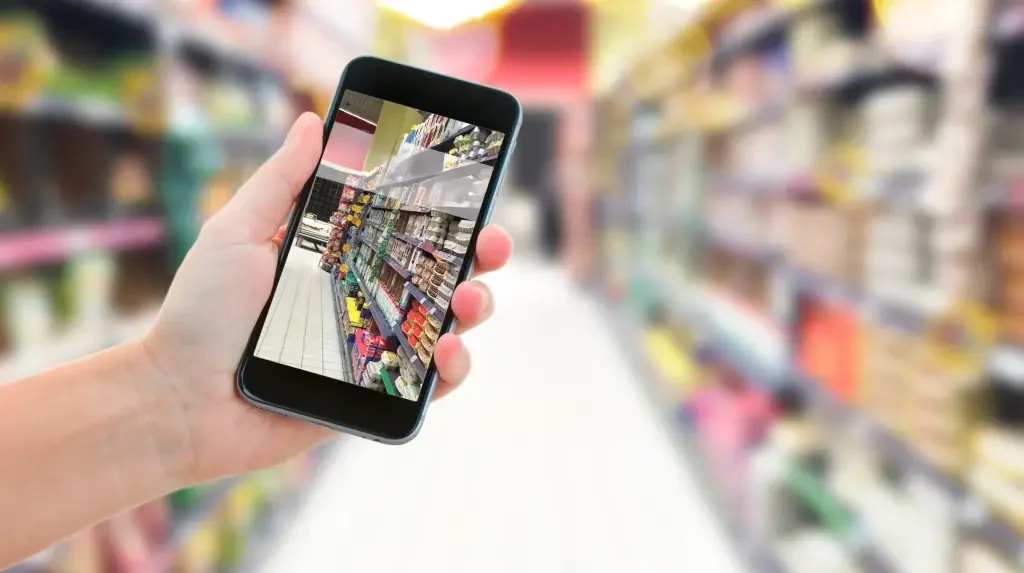 Smartphone no PDF, agência de Trade Marketing